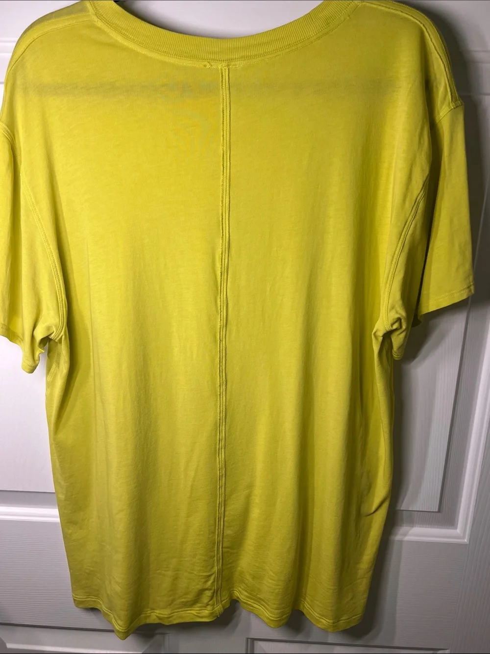 Lululemon All Yours Short Sleeve T shirt in yellow serpentine - W size 10